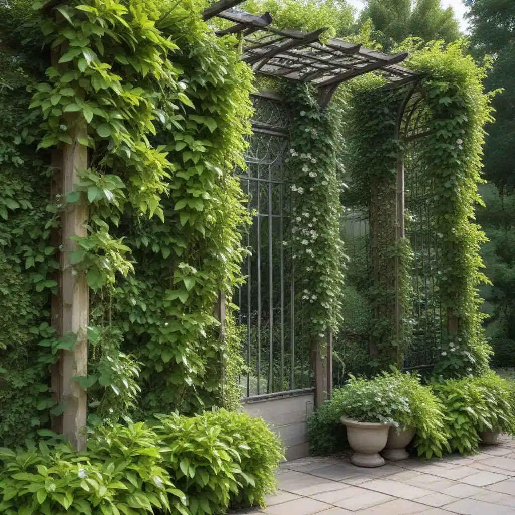 Vertical Victories: Incorporating Trellises, Espaliers, and Climbing Plants into Designs